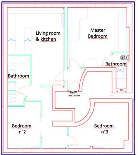 & ! 3 Bedrooms, 2 Bathrooms Apartment *